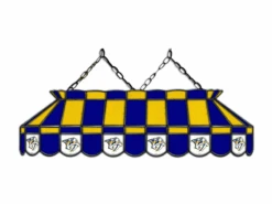 Imperial NHL 40" Stained Glass Pool Table Lamp -Game Series Store imperial nashville predators 40 stained glass pool table lamp