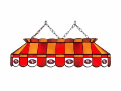 Imperial NFL 40" Stained Glass Pool Table Lamp -Game Series Store imperial san francisco 49ers 40 stained glass pool table lamp