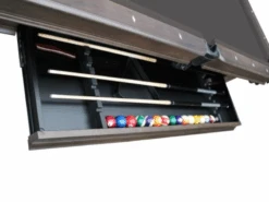 Plank & Hide Elias 8 Foot Pool Table 16 Plank & Hide Elias 8 Foot Pool Table -Game Series Store plank hide elias 8 foot pool table opened drawer