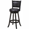 RAM Game Room Backed Barstool -Game Series Store ram game room backed barstool black