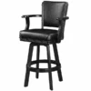 RAM Game Room Swivel Barstool With Arms 1 RAM Game Room Swivel Barstool With Arms -Game Series Store ram game room swivel barstool with arms black