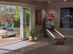 Skee-Ball Premium Coal Home Arcade Game 19 Skee-Ball Premium Coal Home Arcade Game -Game Series Store skee ball home arcade premium with coal cork display