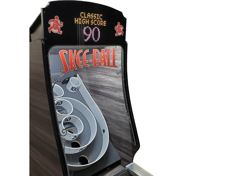 Skee-Ball Premium Coal Home Arcade Game 4 Skee-Ball Premium Coal Home Arcade Game - Image 2